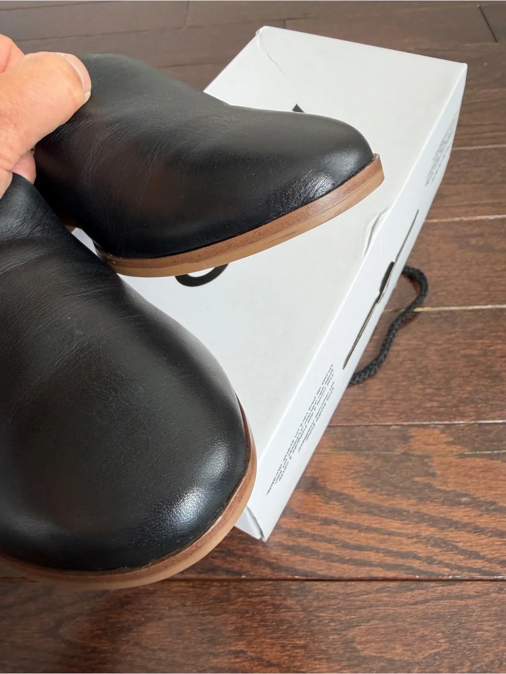 ALDO Ribrylla Black Leather Loafers size 8